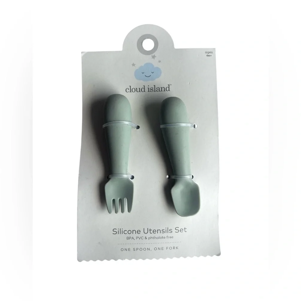 Bundle Silicone Plate and Utensil Set with Sippy Cup